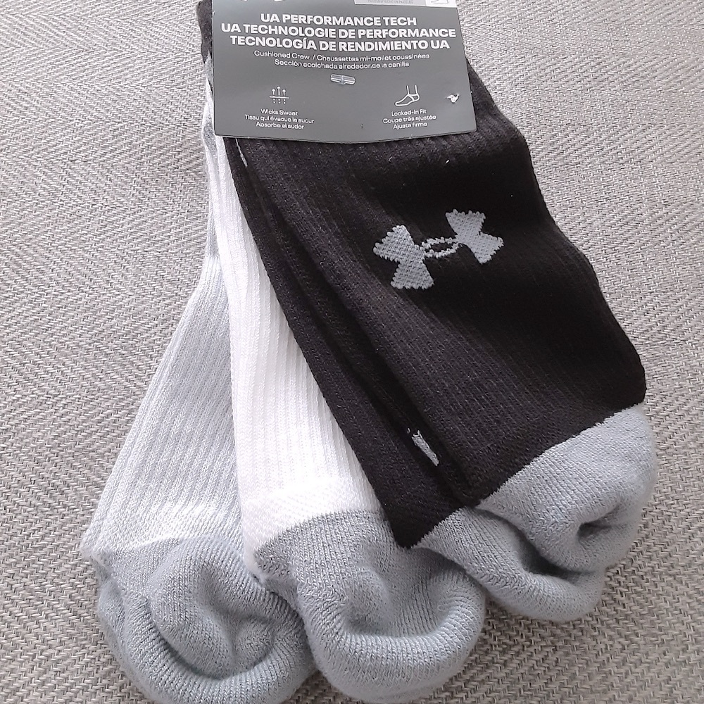 UNDER ARMOUR Performance Mens Socks ( 3pk )